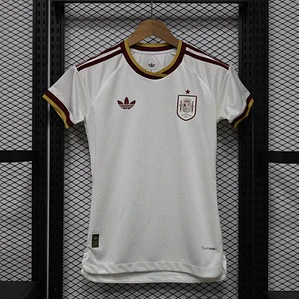 Camisa de Futebol Feminina da Espanha para a Temporada 2026 - Modelo Visitante
