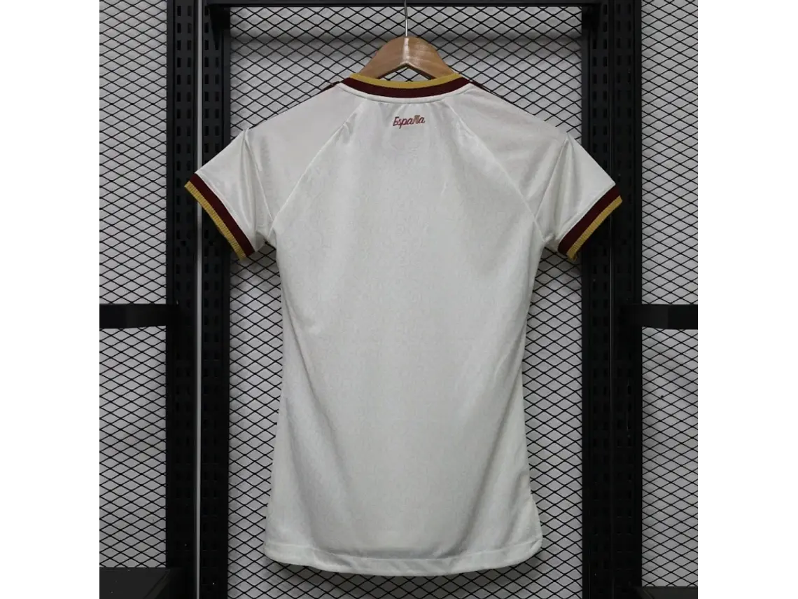 Camisa de Futebol Feminina da Espanha para a Temporada 2026 - Modelo Visitante 2