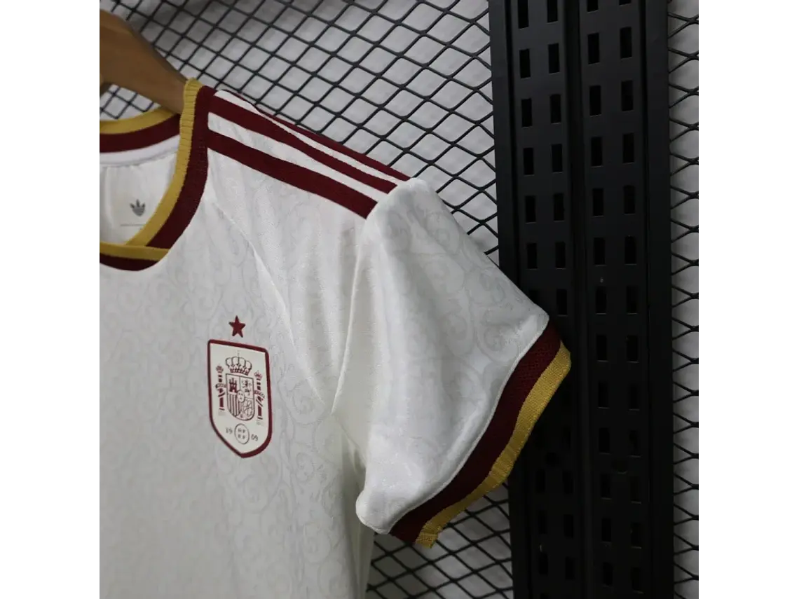 Camisa de Futebol Feminina da Espanha para a Temporada 2026 - Modelo Visitante 5