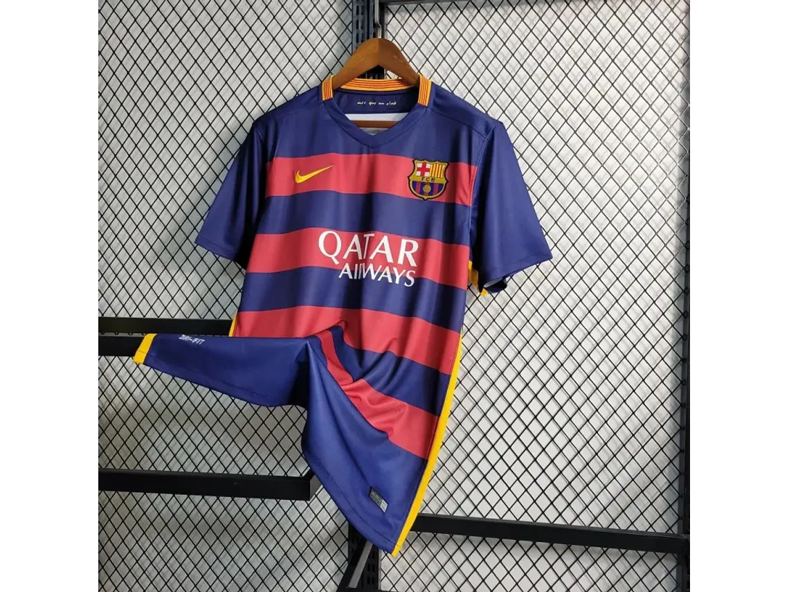 Camisa Retrô Home Barcelona 2015/2016 - MESSI #10 2