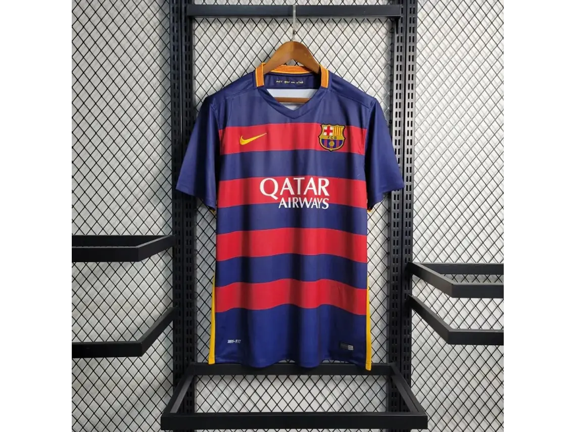 Camisa Retrô Home Barcelona 2015/2016 - MESSI #10 4