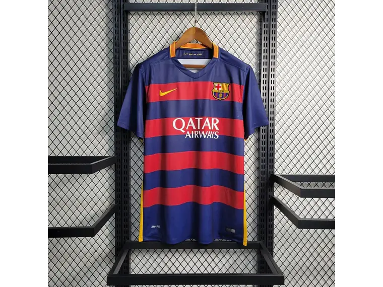 Camisa Retrô Home Barcelona 2015/2016 - MESSI #10 4