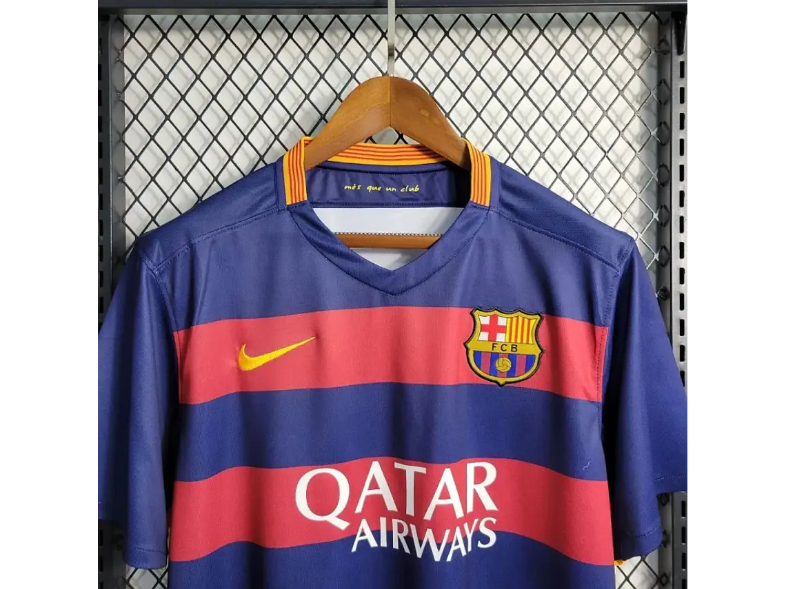 Camisa Retrô Home Barcelona 2015/2016 - MESSI #10 7