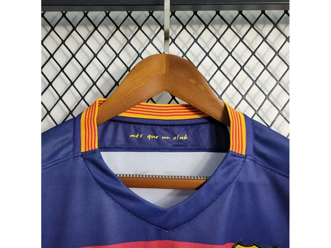 Camisa Retrô Home Barcelona 2015/2016 - MESSI #10 9