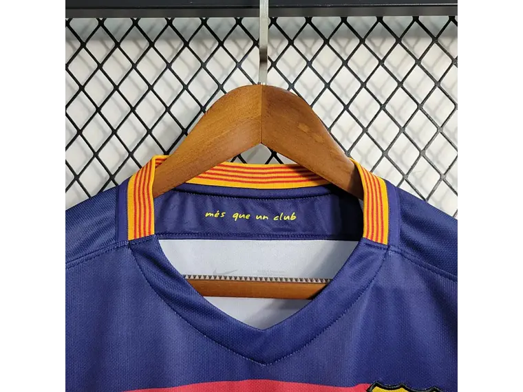 Camisa Retrô Home Barcelona 2015/2016 - MESSI #10 9