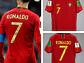 Camisa Retrô de Portugal para a Copa do Mundo de 2018 - Cristiano Ronaldo #7 - Thumbnail 1
