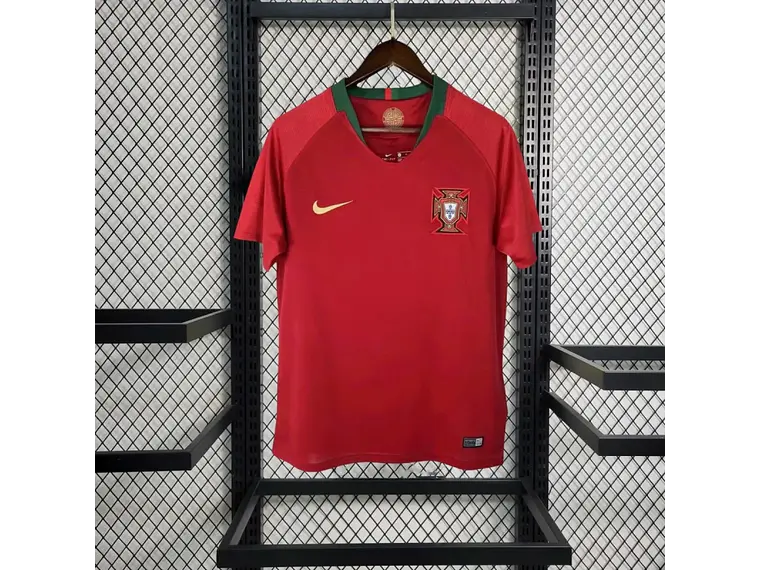 Camisa Retrô de Portugal para a Copa do Mundo de 2018 - Cristiano Ronaldo #7 2