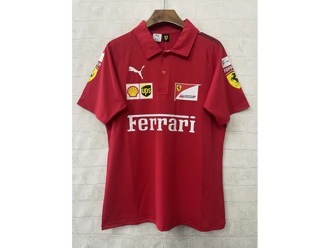 Polo Ferrari - Elegância e Performance - S ao 3XL 1
