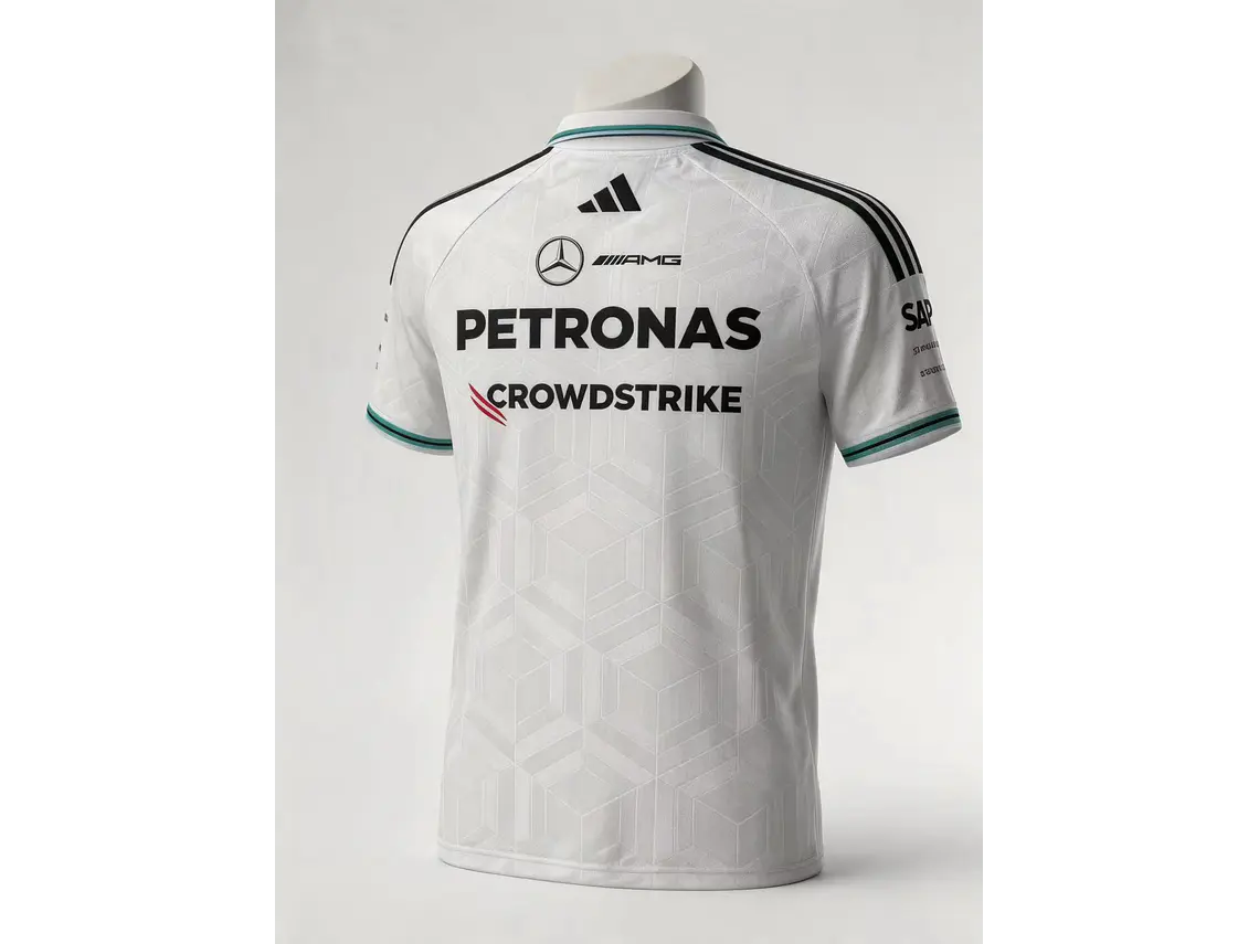 Polo Mercedes F1 2026 - Edição Oficial da Equipa 8