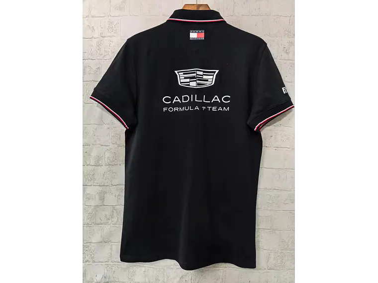Polo Cadillac F1 Team 2026 - Edição Oficial Tommy Hilfiger 3