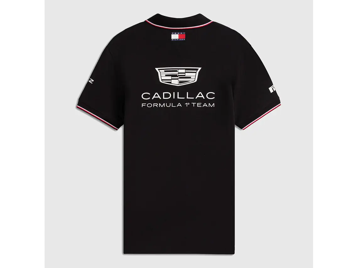 Polo Cadillac F1 Team 2026 - Edição Oficial Tommy Hilfiger 2