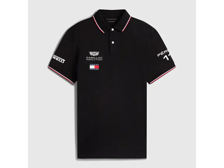 Polo Cadillac F1 Team 2026 - Edição Oficial Tommy Hilfiger 1