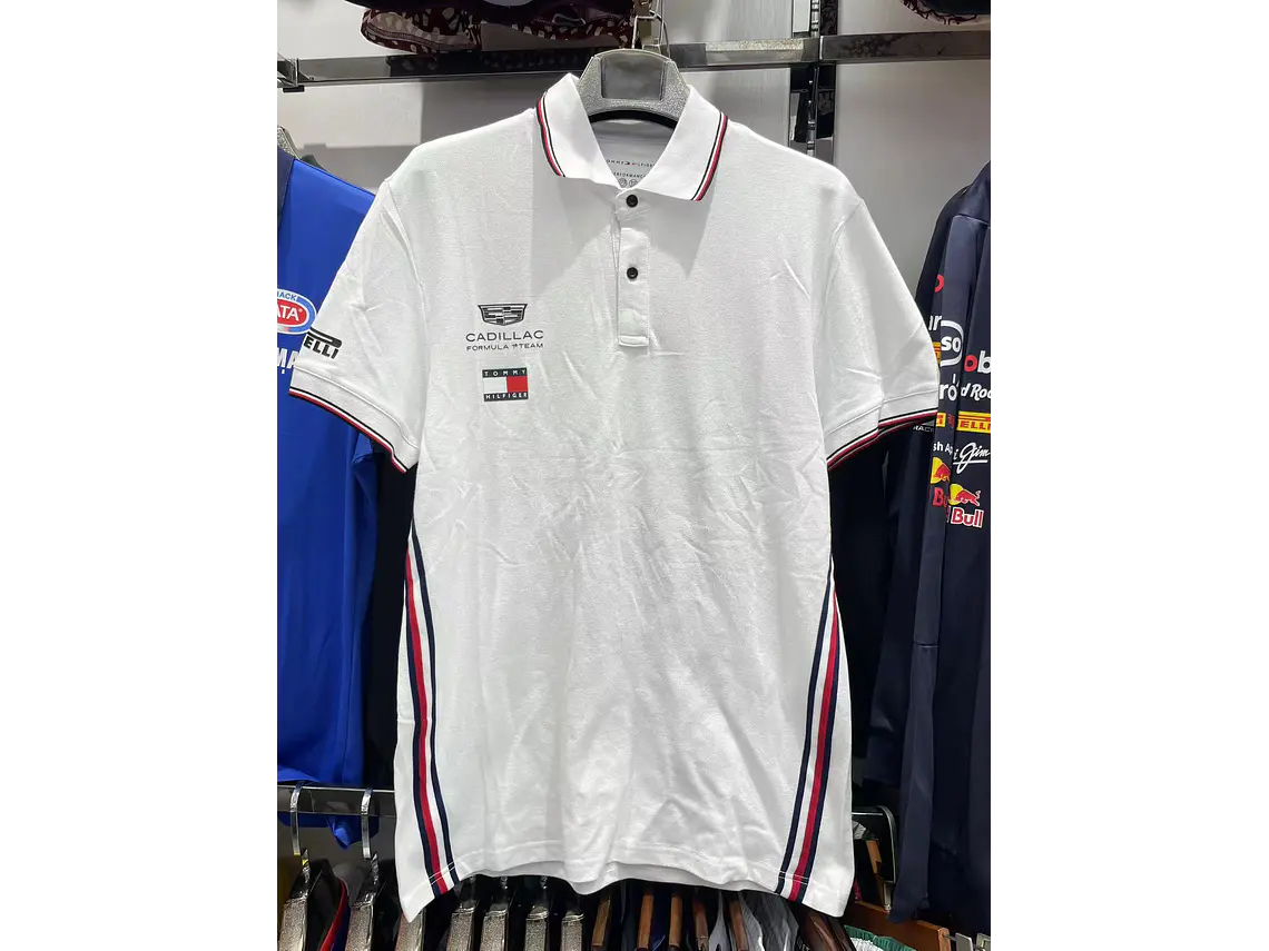 Polo Cadillac F1 Team 2026 - Edição Oficial Tommy Hilfiger 9