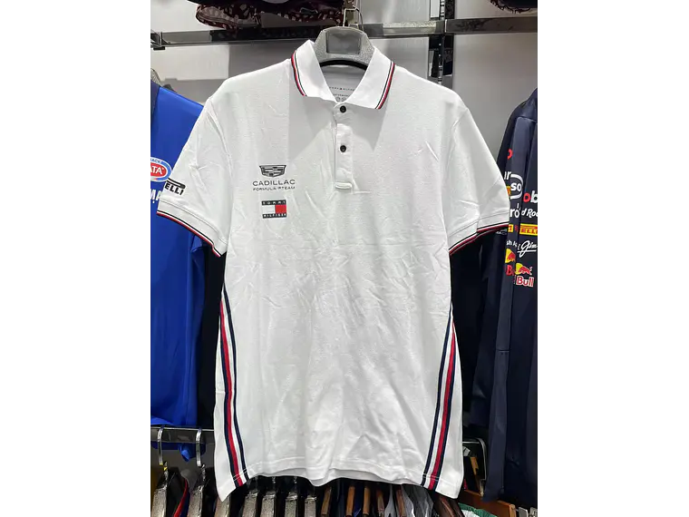 Polo Cadillac F1 Team 2026 - Edição Oficial Tommy Hilfiger 9