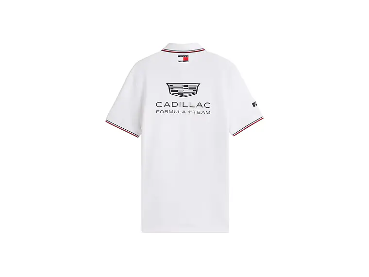 Polo Cadillac F1 Team 2026 - Edição Oficial Tommy Hilfiger 10
