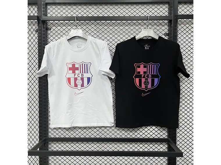 T-shirt Casual Nike Barcelona - Estilo e Paixão Culé 1
