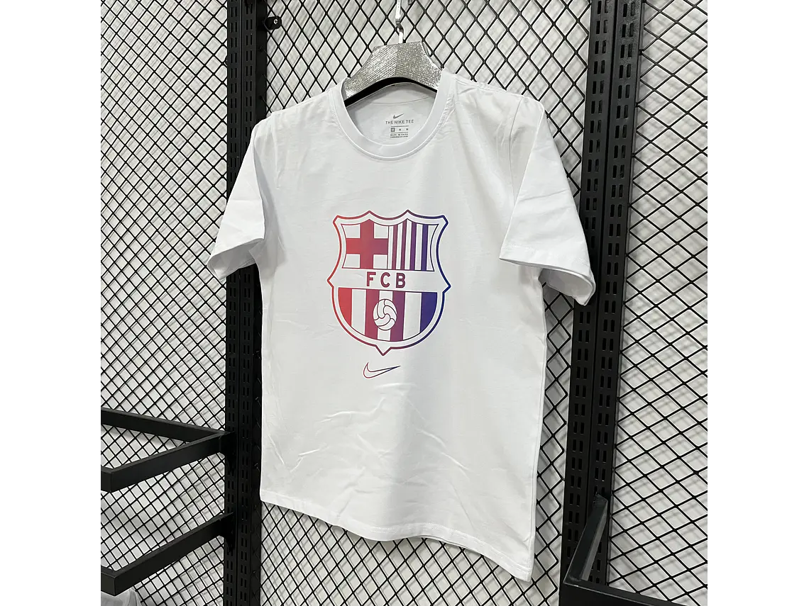 T-shirt Casual Nike Barcelona - Estilo e Paixão Culé 2