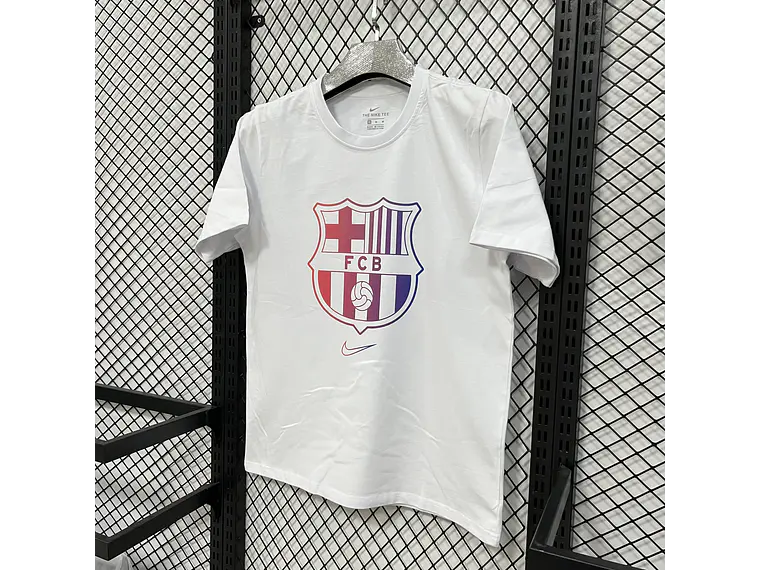 T-shirt Casual Nike Barcelona - Estilo e Paixão Culé 2