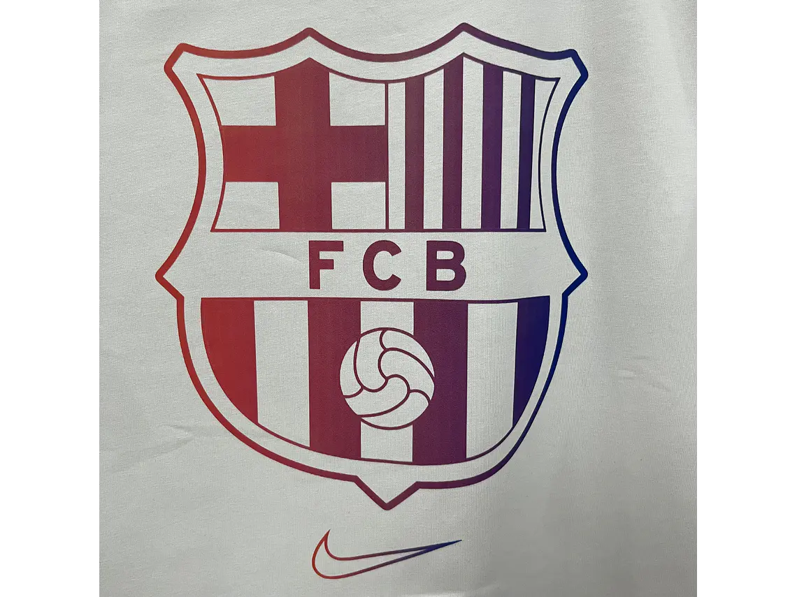 T-shirt Casual Nike Barcelona - Estilo e Paixão Culé 5