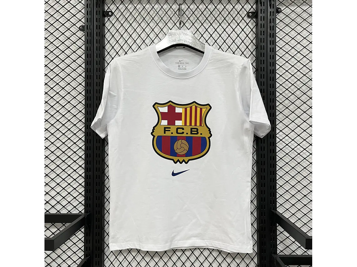 T-shirt Casual Nike Barcelona - Estilo e Paixão Culé  2
