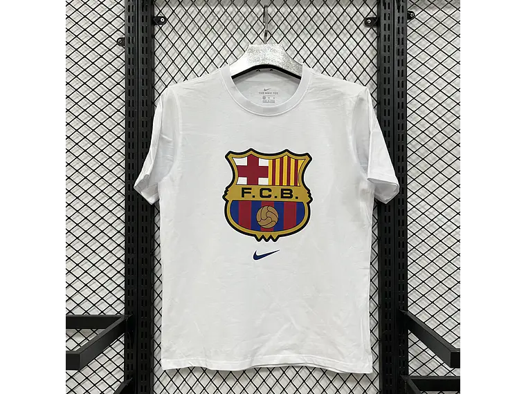 T-shirt Casual Nike Barcelona - Estilo e Paixão Culé  2