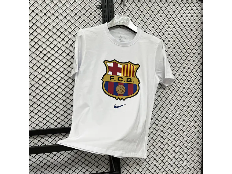 T-shirt Casual Nike Barcelona - Estilo e Paixão Culé  3
