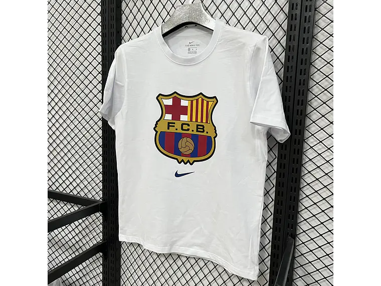 T-shirt Casual Nike Barcelona - Estilo e Paixão Culé  4