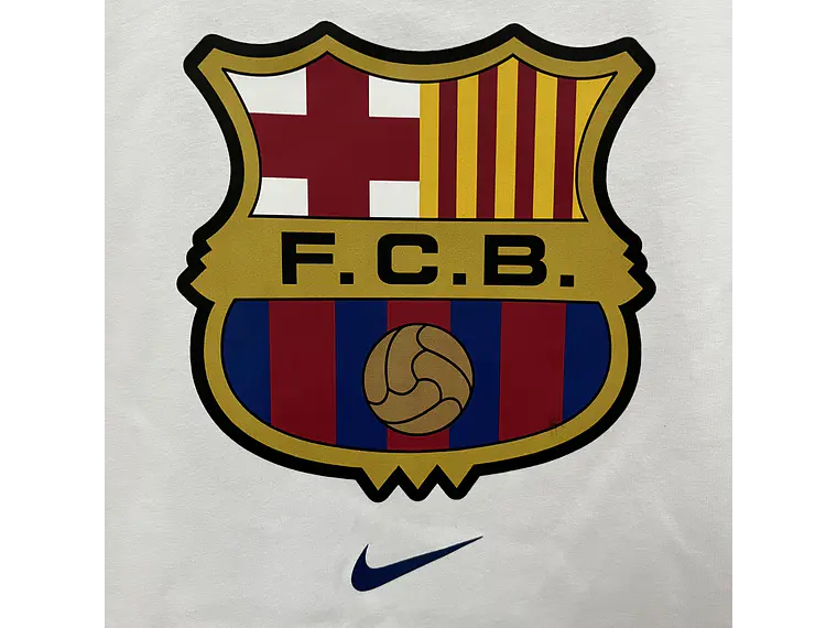T-shirt Casual Nike Barcelona - Estilo e Paixão Culé  7