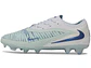 Chuteiras Nike Phantom GX III Elite FG - Controle e Estilo - Branco e Azul - Thumbnail 1