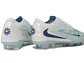 Chuteiras Nike Phantom GX III Elite FG - Controle e Estilo - Branco e Azul - Thumbnail 6