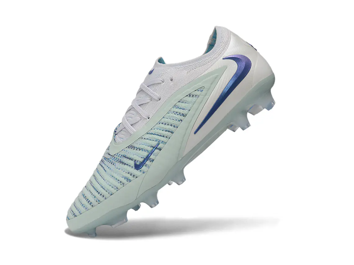 Chuteiras Nike Phantom GX III Elite FG - Controle e Estilo - Branco e Azul 5