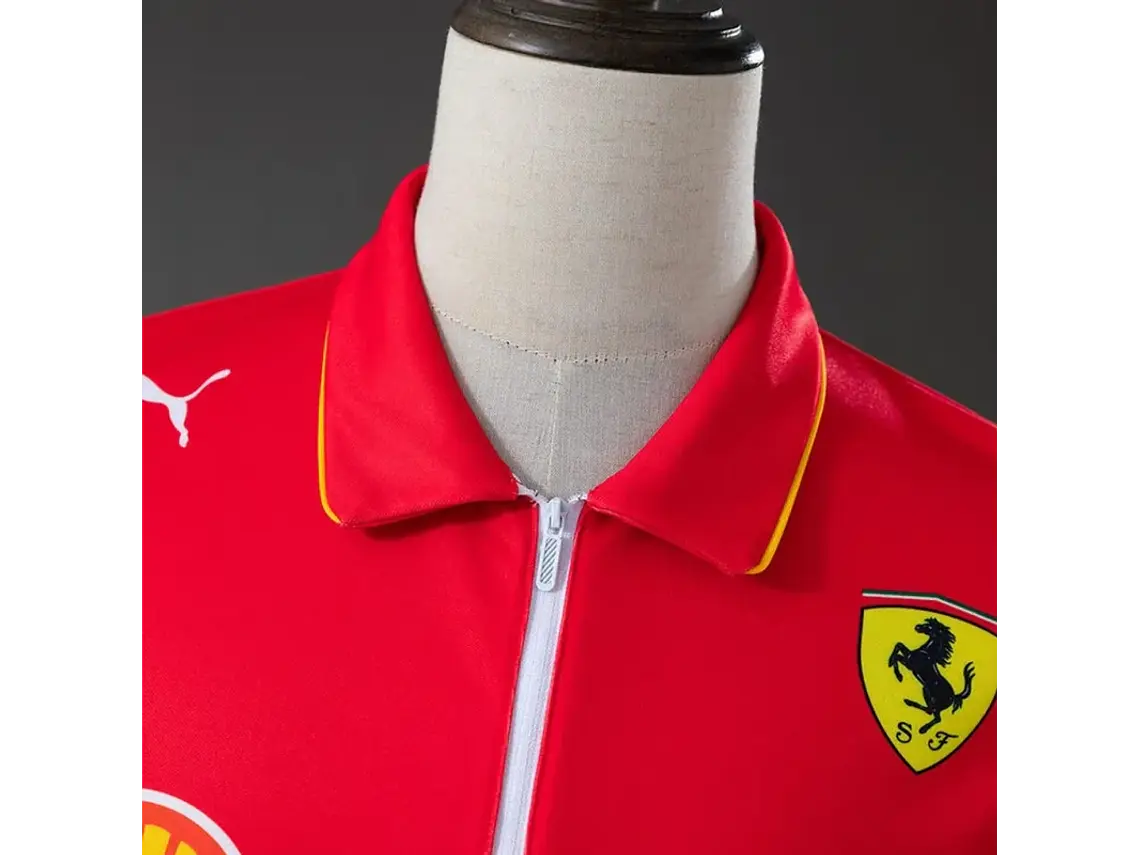 Polo Scuderia Ferrari F1 Team 2024 - Rosso Corsa Heritage 3