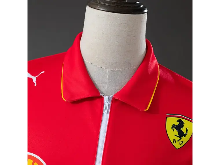 Polo Scuderia Ferrari F1 Team 2024 - Rosso Corsa Heritage 3