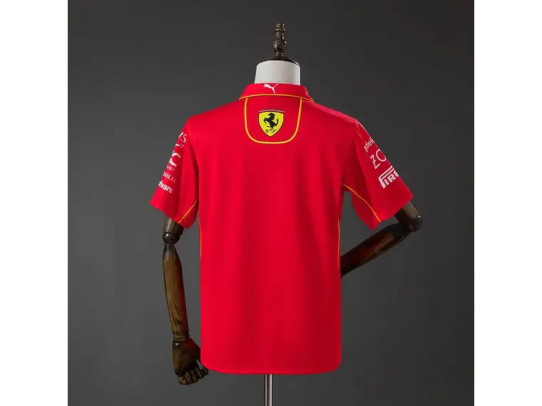 Polo Scuderia Ferrari F1 Team 2024 - Rosso Corsa Heritage 2