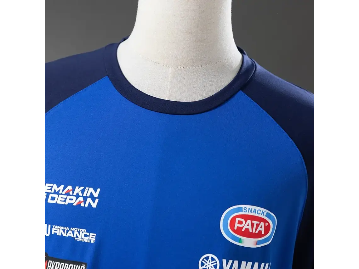 Camiseta da Equipe Yamaha Racing WorldSBK Pata - Impulsionados pela Vitória 3
