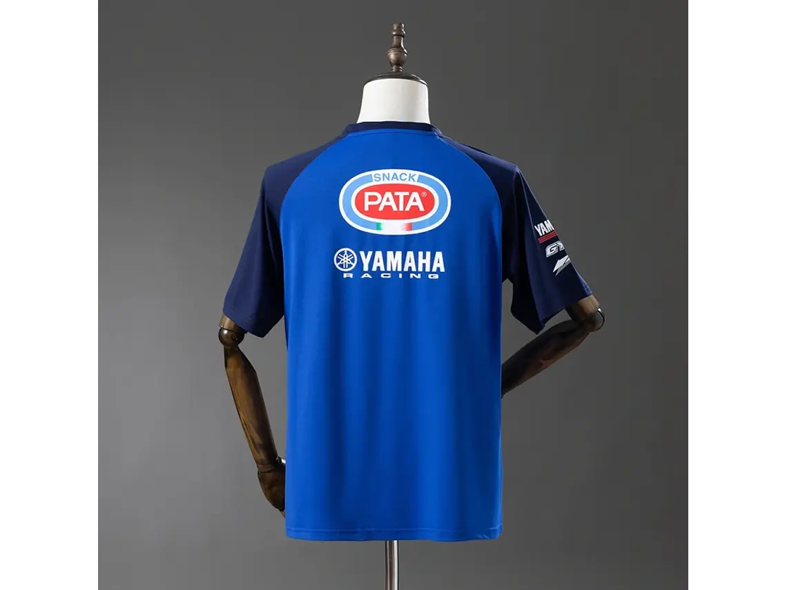 Camiseta da Equipe Yamaha Racing WorldSBK Pata - Impulsionados pela Vitória 2