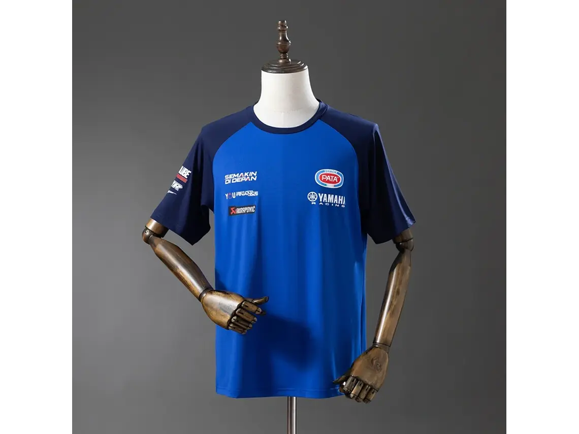 Camiseta da Equipe Yamaha Racing WorldSBK Pata - Impulsionados pela Vitória 1