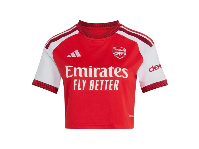Camisa Feminina Cropped Arsenal 2026/27 - Estilo e Paixão 4