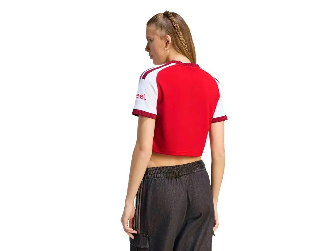 Camisa Feminina Cropped Arsenal 2026/27 - Estilo e Paixão 2