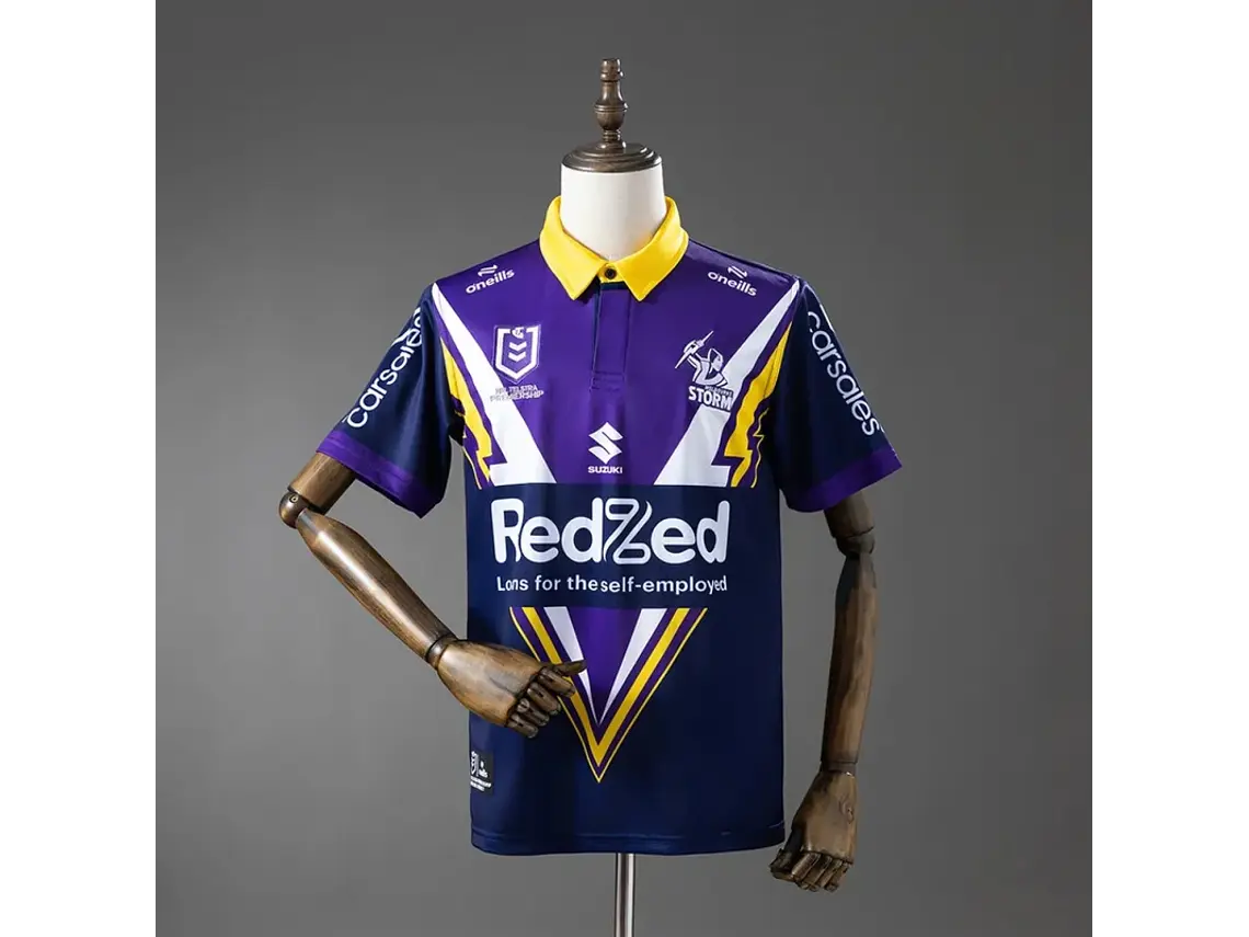 Camisa Retrô Alternativa Melbourne Storm 2025 1