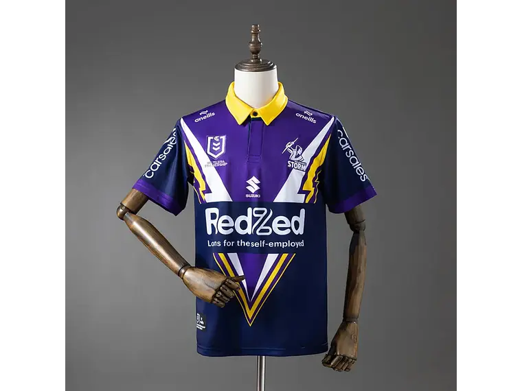 Camisa Retrô Alternativa Melbourne Storm 2025 1
