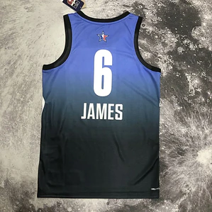 Camisa LeBron James #6 All-Star 2025 - Estilo de Rei