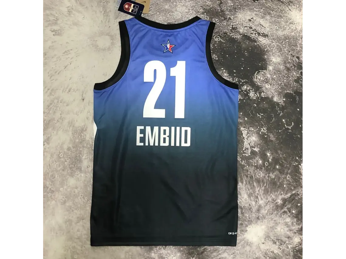 Camisa Joel Embiid #21 All-Star - Força e Estilo 1