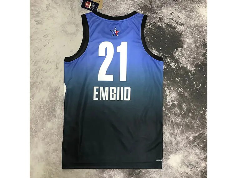 Camisa Joel Embiid #21 All-Star - Força e Estilo 1