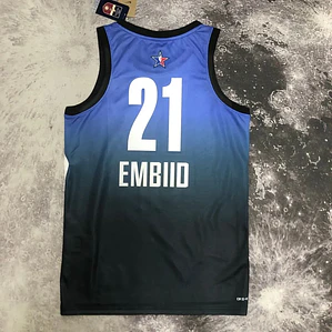 Camisa Joel Embiid #21 All-Star - Força e Estilo