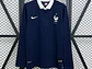 Camisa Retrô de Manga Comprida da França 2014 - Thumbnail 1