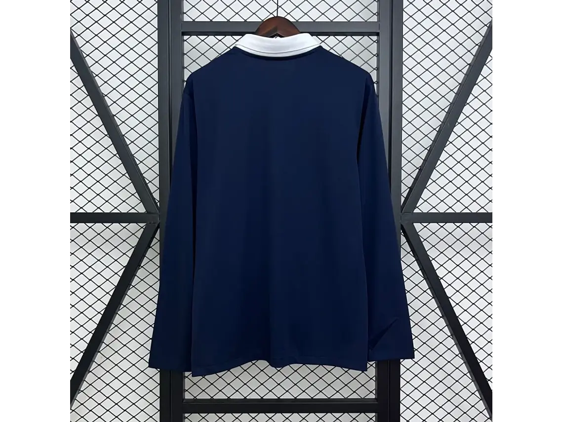 Camisa Retrô de Manga Comprida da França 2014 2