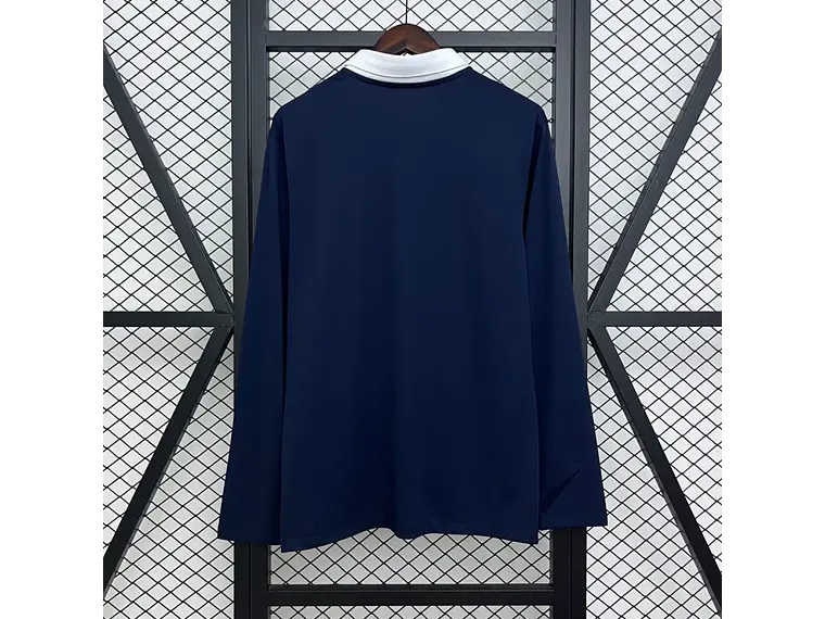 Camisa Retrô de Manga Comprida da França 2014 2