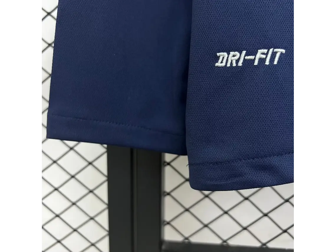 Camisa Retrô de Manga Comprida da França 2014 4