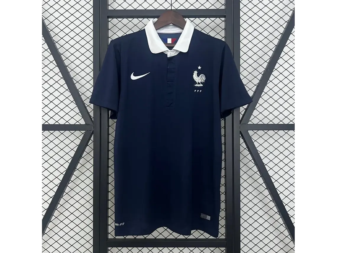 Camisa Retrô da França 2014 - Manga Curta 1